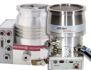Pfeiffer and Adixen turbomolecular turbo vacuum pumps