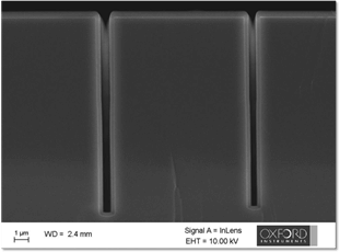 Conformal coating of high aspect ratio (15:1) structure with high-rate plasma ALD SiO2