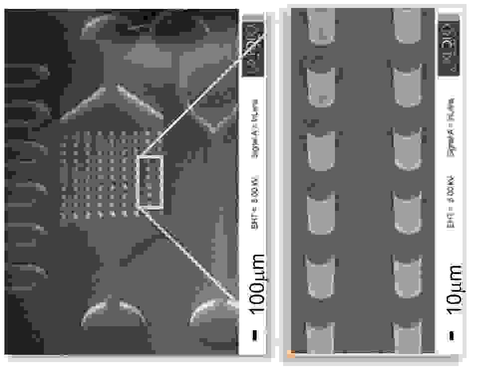 High rate, controlled scallops e.g. Microfluidics (200mm depth), vias (> 400 mm depth)