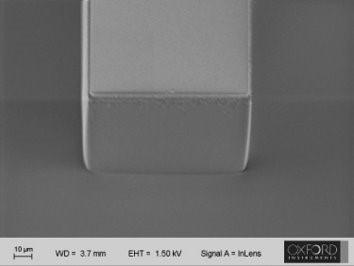 Metal Masked fused silica SEMS